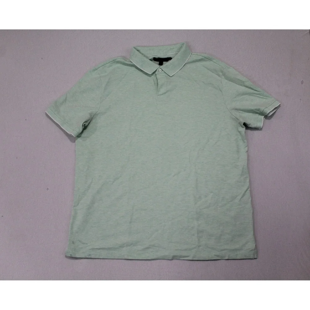 Banana Republic Polo Men Tan Shirt Collared Preppy Extra Large